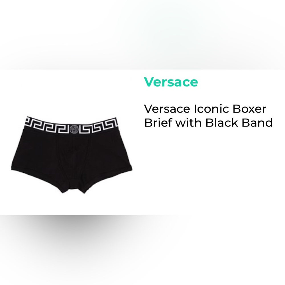 Versace íntimo boxer Briefs‎